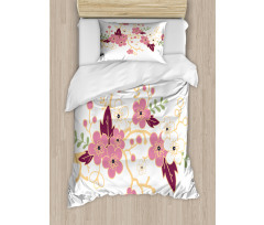 Japanese Garden Art Duvet Cover Set