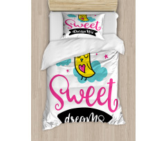 Nursery Sleppy Owl Design Duvet Cover Set