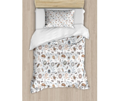 Bacteria Virus and Germs Duvet Cover Set