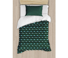 Northern Marine Creatures Duvet Cover Set