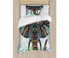 South Asian Animal Duvet Cover Set