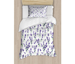 Lavender Bouquet Romance Duvet Cover Set