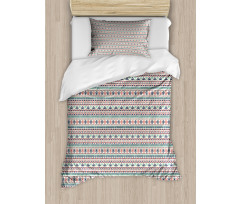 Cultural Geometric Pattern Duvet Cover Set