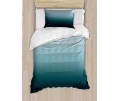 Teal Shades Design Duvet Cover Set