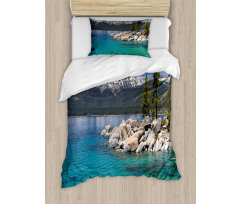 Sand Harbor Lake Tahoe Duvet Cover Set