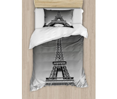 Paris Landmark Duvet Cover Set