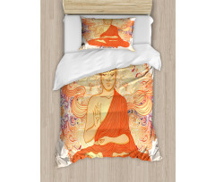 Oriental Calmness Figure Duvet Cover Set