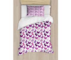 Butterfly Carved Wing Duvet Cover Set