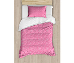 Romantic Celebration Outline Duvet Cover Set