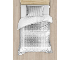 Modern Simple Design of XO Duvet Cover Set