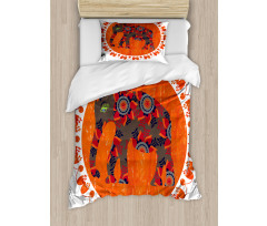 Doodle Vibrant Duvet Cover Set