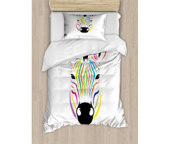 Colorful Exotic Funny Duvet Cover Set