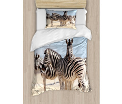 Namibia Africa Safari Duvet Cover Set