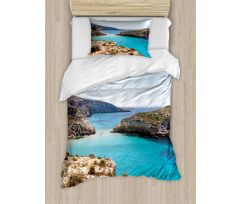 Lampedusa Island Pure Water Duvet Cover Set