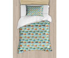 Van Childish Doodle Duvet Cover Set