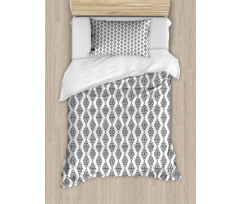 Monochrome Pattern Duvet Cover Set