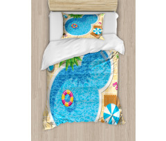 Summer Vacation Leisure Duvet Cover Set