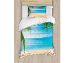 Exotic Lagoon Sand Ocean Duvet Cover Set