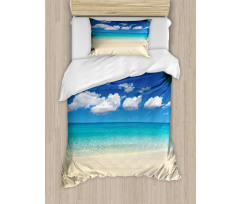 Tropic Vacation Scenic Duvet Cover Set