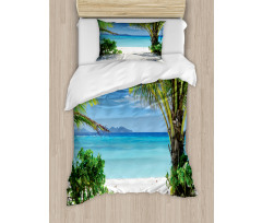 Idyllic Oceanic Resort Duvet Cover Set