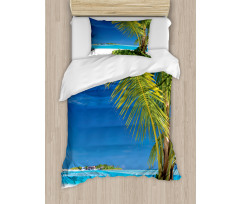 Caribbean Relaxing Tropic Duvet Cover Set