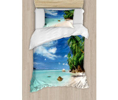 Seascape Nature Jungle Duvet Cover Set