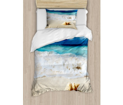 Nautical Sunny Coastline Duvet Cover Set