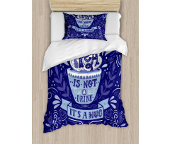 Tea is not a Drink It's a Hug Duvet Cover Set