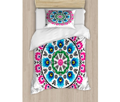 Circular Slav Motif Duvet Cover Set