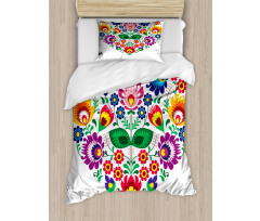 Slav Flowers Heart Duvet Cover Set