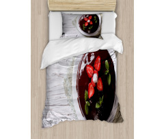 Photo of Chocolate Cake Duvet Cover Set