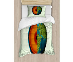 Composition of the Earth Duvet Cover Set