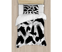 Birds and Feathers Duvet Cover Set