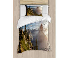 Yosemite Valley Panorama Duvet Cover Set