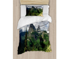 Panoramic Spring Landscape Duvet Cover Set