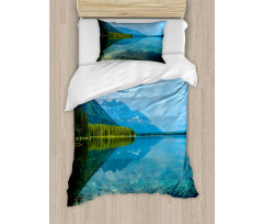 Reflections on Leigh Lake Duvet Cover Set