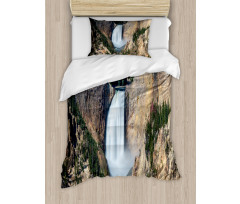 Grand Canyon of Yellowstone Duvet Cover Set