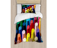 Focused Macro Paint Element Duvet Cover Set