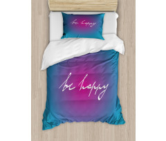 Energetic Be Happy Duvet Cover Set