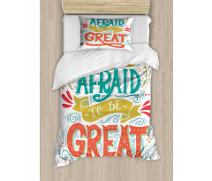 Be Words Art Duvet Cover Set