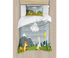 Having Fun in Nature Duvet Cover Set