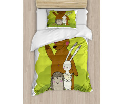 Simple Animals Duvet Cover Set