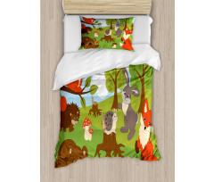 Woodland Fauna Duvet Cover Set