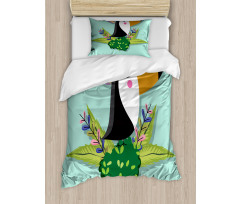 Tropic Tucan Bird Duvet Cover Set