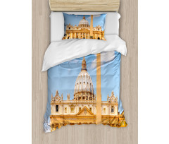 Historic St. Peter's Photo Duvet Cover Set