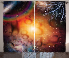 Universe and Electricity Curtain