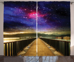 Galaxy Cosmos Bridge Curtain