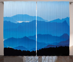 Misty Mountain Levels Curtain