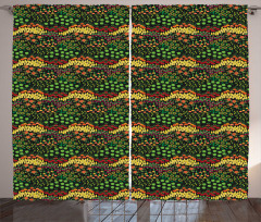 Agriculture Pattern Curtain