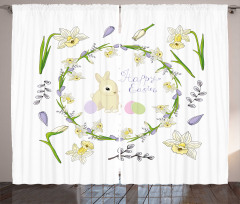 Innocent Easter Art Curtain